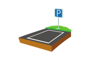 Parkkiruutujen maalaus Tampere